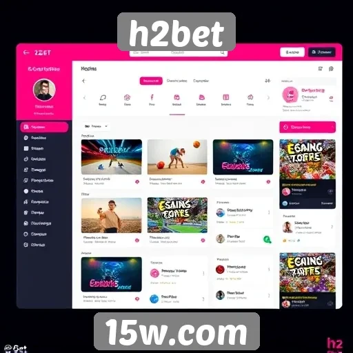 nova interface do h2bet melhora experiência do usuário